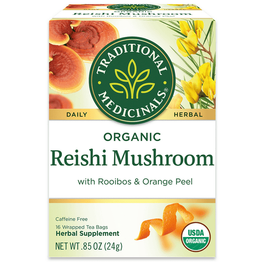 TRADITIONAL MEDICINALS, REISHI MUSHROOM, 6 x 16CT