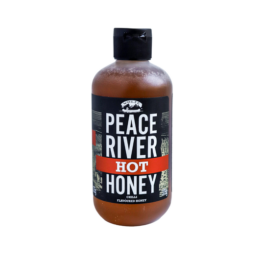 PEACE RIVER, PEACE RIVER HOT HONEY, 6 x 375G