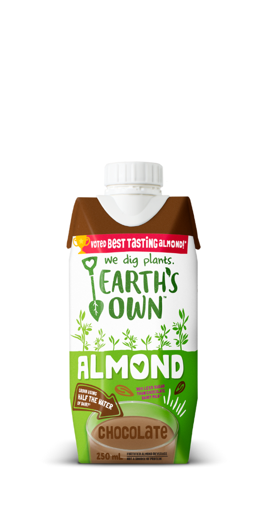 EARTH'S OWN, SO FRESH ALMOND BEV - CHOCOLATE 250ML, 8 x 3/250ML