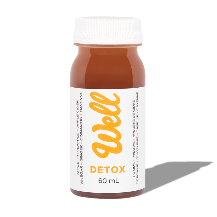 WELL JUICERY, DETOX, 24 x 60ML