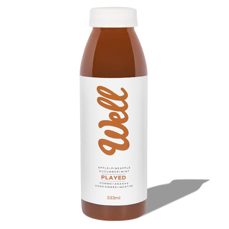 WELL JUICERY, WELL PLAYED, 6 x 333ML