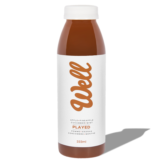 WELL JUICERY, WELL PLAYED, 6 x 333ML