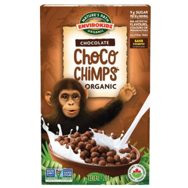 NATURE'S PATH, ENVIROKIDZ CHOCO CHIMP OR, 12 x 284 G