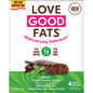 LOVE GOOD FATS, MINT CHOCOLATE CHIP SNACK BAR, 12 x 4 X 39G