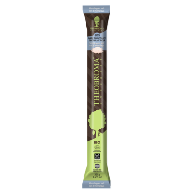 THEOBROMA CHOCO, 60% DARK CHOCOLATE AND HIMALAYAN SALT, 18 x 35G