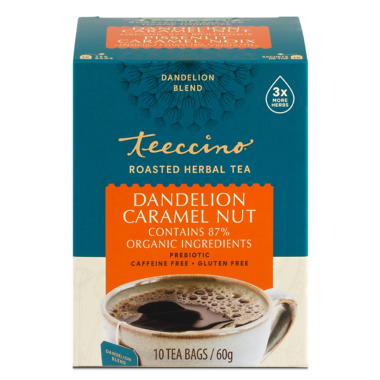 TEECCINO, CARAMEL NUT, 6 x 10CT