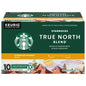 STARBUCKS NORDIC BLEND COFFEE 10 K-CUPS, 6 X 10 UN
