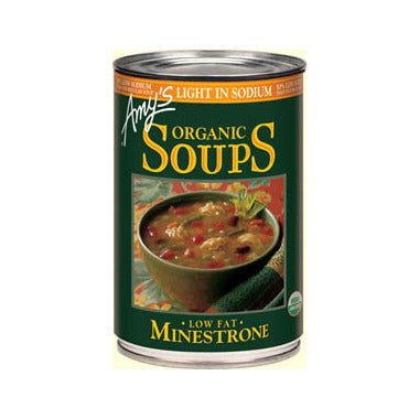 AMY'S KITCHEN, MINESTRONE SOUP OR, 12 x 398ML