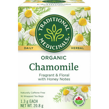 TRADITIONAL MEDICINALS, CHAMOMILE, 6 x 16CT