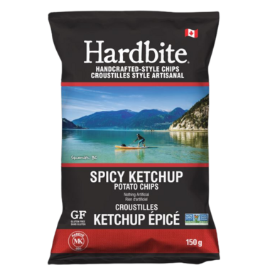 HARDBITECHIPS, SPICY KETCHUP, 15 x 150G