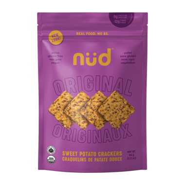 NUD FUD, ORIGINAL CRACKERS, 6 x 66G
