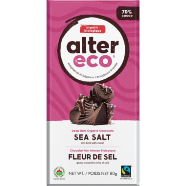 ALTER ECO, DARK SEA SALT, 12 x 80G
