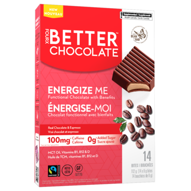 FOURX BETTER CH, ENERGIZE ME - ESPRESSO, 12 x 112G