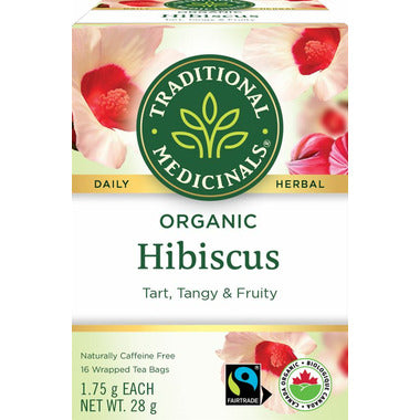 TRADITIONAL MEDICINALS, HIBISCUS, 6 x 16CT