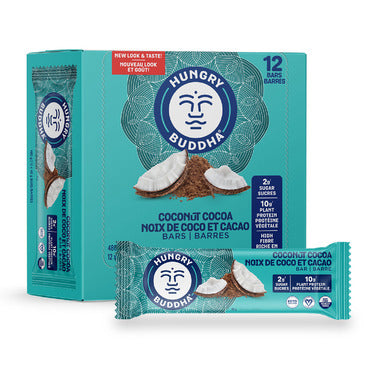 HUNGRY BUDDHA, CACAO COCONUT BAR, 12 x 40G