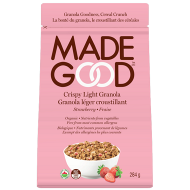 MADE GOOD, STRAWBERRY LIGHT GRANOLA OR, 8 x 284G