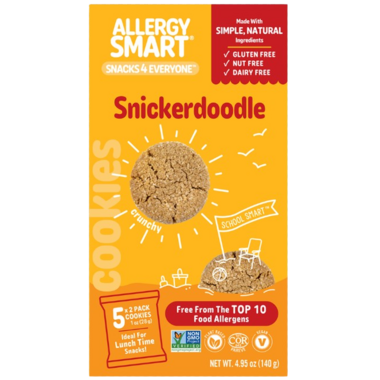 ALLERGY SMART, SNICKERDOODLE, 6 x 140G