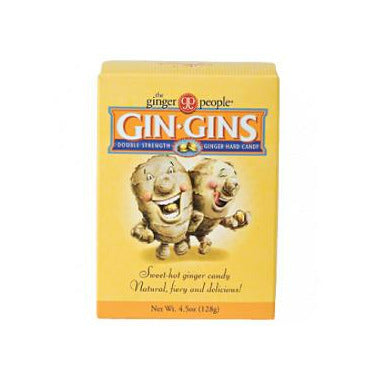 GINGERPEOPLE, GINGINS HARD CANDY BOX, 12 x 128G