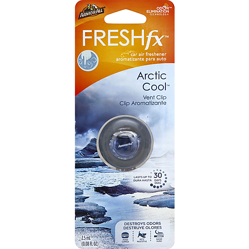ARMORALL CLIP DE VENT ARTIC COOL, 4 X 2.500 ML