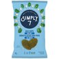 SIMPLY 7 SNACK, SEA SALT KALE CHIPS, 12 x 99G