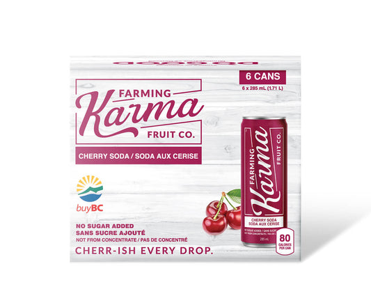 FARMING KARMA, CHERRY SODA, 4 x 6X285ML