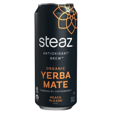 STEAZ, ANTIOXIDANT PEACH PLEASE, 12 x 473ML