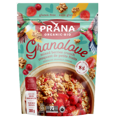 PRANA, MIXED BERRIES CRUNCH, 8 x 300G