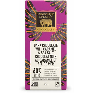 ENDANGERED SPEC, EAGLE DK CHOC CARAMEL & SEA SALT, 12 x 85G