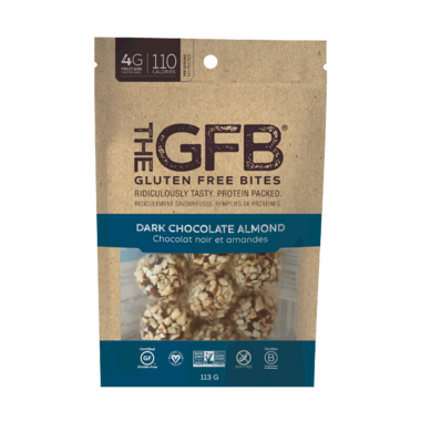 THE GFB, DARK CHOCOLATE ALMOND, 6 x 113G