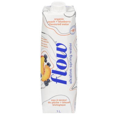 FLOW, PEACH BLUEBERRY, 12 x 1L