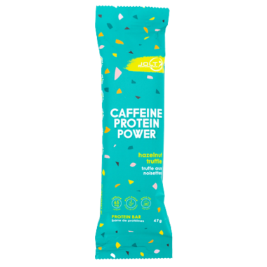 JOLT PERFORMANC, CAFFEINATED BAR - HAZELNUT TRUFFLE, 12 x 47G