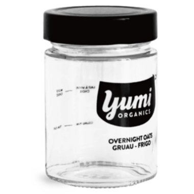 YUMI, YUMI EMPTY GLASS JAR, 6 x 251G
