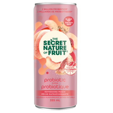 SECRET NATURE, REFRESHING PEACH, 12 x 355ML