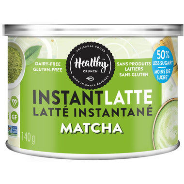 HEALTHY CRUNCH, MATCHA INSTANT LATTE, 6 x 140G