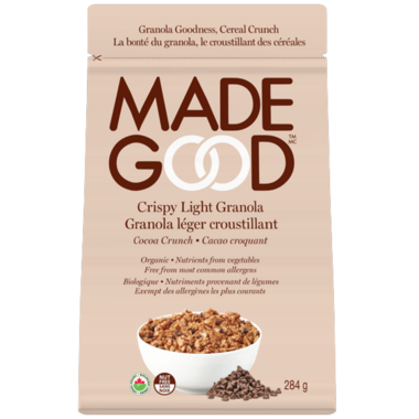 MADE GOOD, COCOA CRUNCH LIGHT GRANOLA OR, 8 x 284G