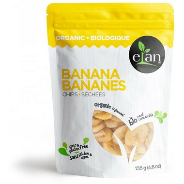 ELAN, BANANA CHIPS, 8 x 135G