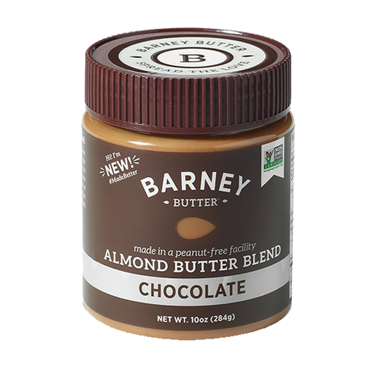 BARNEY BUTTER, CHOCOLATE ALMOND BUTTER, 6 x 284G