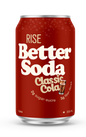 RISE KOMBUCHA, BETTER SODA - COLA, 12 x 355ML