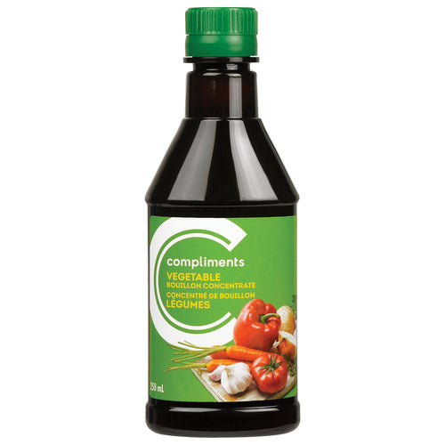 COMPLIMENTS VEGETABLE BROTH, 12 X 250 ML