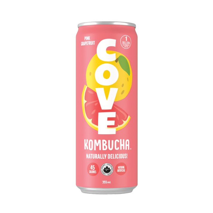 COVE DRINKS, COVE PINK GRAPEFRUIT 355ML CAN, 12 x 355ML