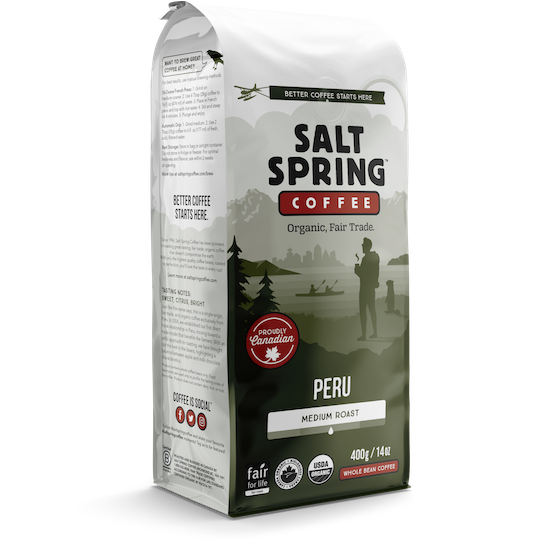 SALT SPRING COF, PERU, 8 x 400G
