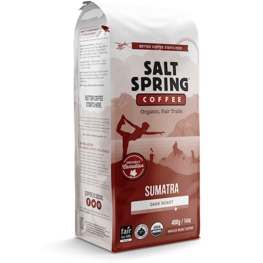 SALT SPRING COF, SUMATRA, 8 x 400G