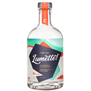 LUMETTE, BRIGHT LIGHT NON ALCOHOLIC SPIRIT, 12 x 375ML
