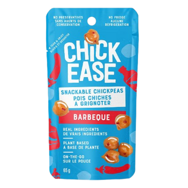 HALVANA, CHICKEASE - CHICKPEAS BARBECUE, 6 x 65G