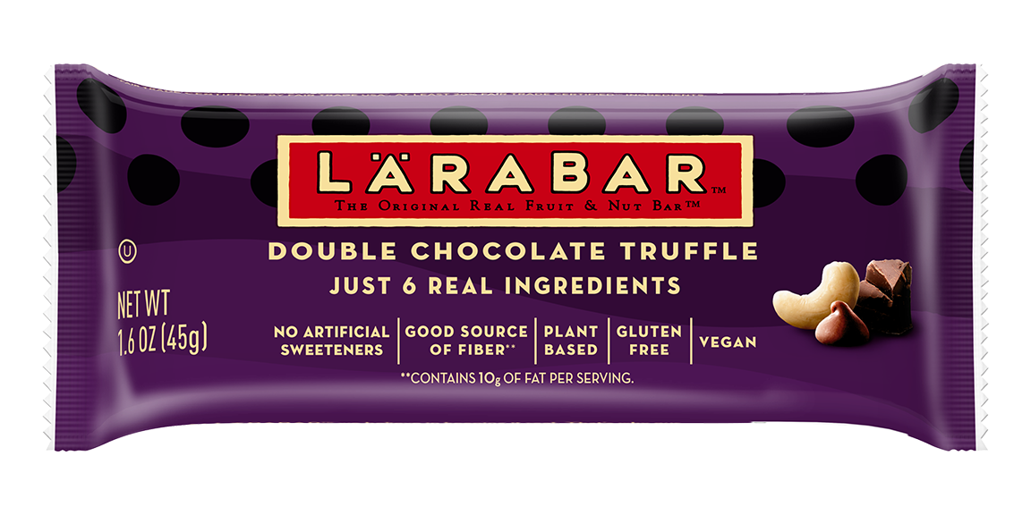 LARABAR, DOUBLE CHOCOLATE TRUFFLE, 16 x 45G
