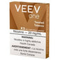 VEEV POD ONE TOASTED TOBACCO 1.8%, 5 X 2 UN