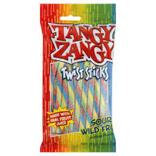 TANGY ZANGY WILD FRUIT STICKS SOUR, 14 X 160 G