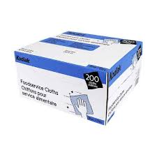 KODIAK FOODSERVICE BLUE CLOTHS - 200 UNITS