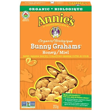 ANNIE'S HOMEGR, HONEY BUNNY GRAHAMS, 12 x 213G