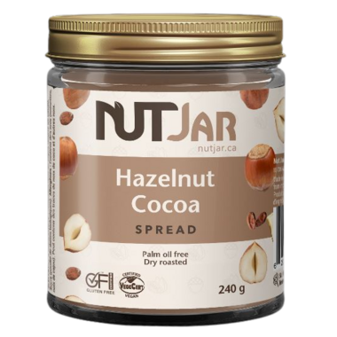 NUTJAR, HAZELNUT COCOA, 6 x 240G